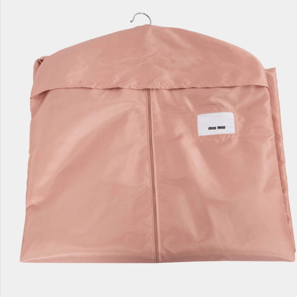 Miu Miu Blush Pink Garment Bag